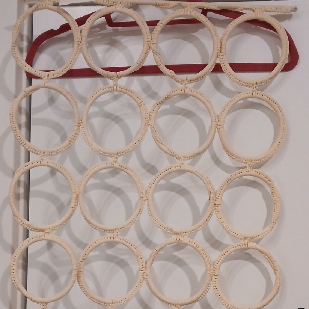 Ikea Cream Circular Hanging Organizer